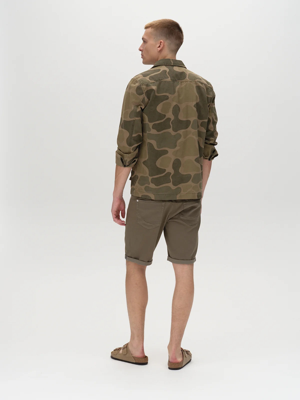 GABBA | Jason K3995 SANZA Shorts - Dusty Olive