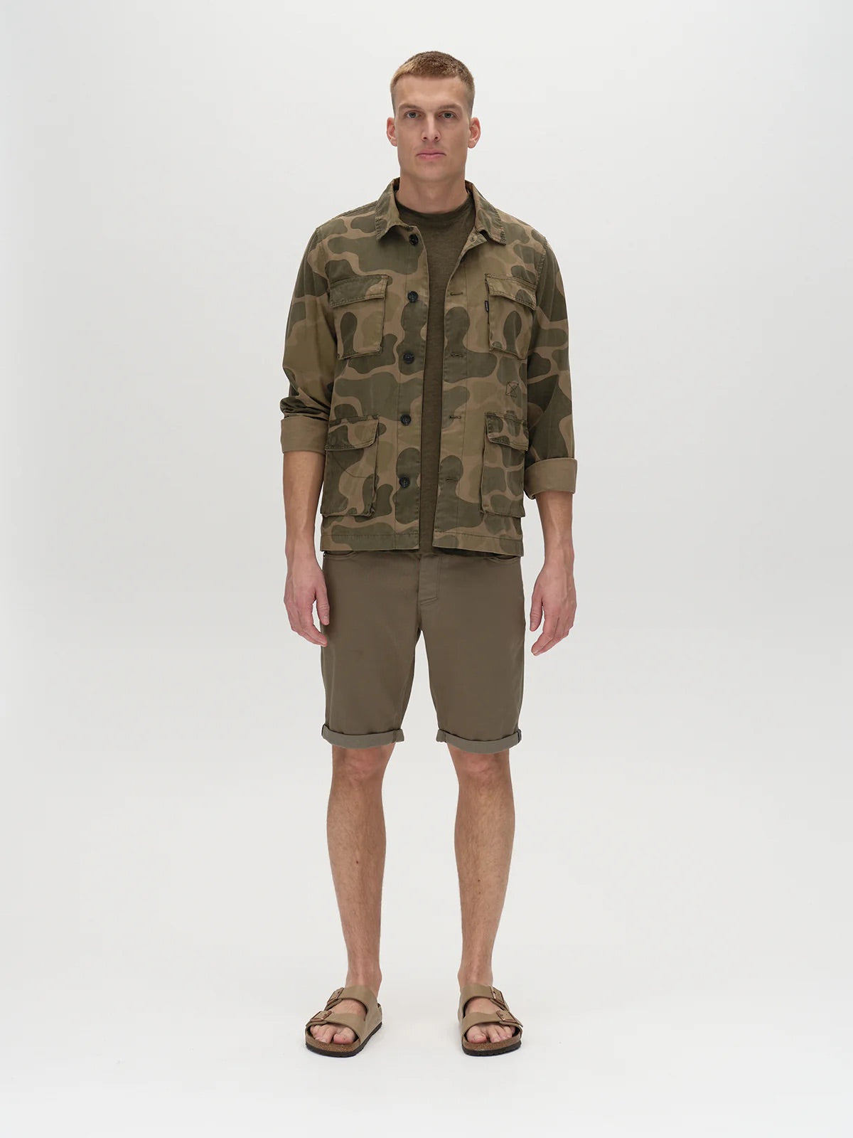 GABBA | Jason K3995 SANZA Shorts - Dusty Olive