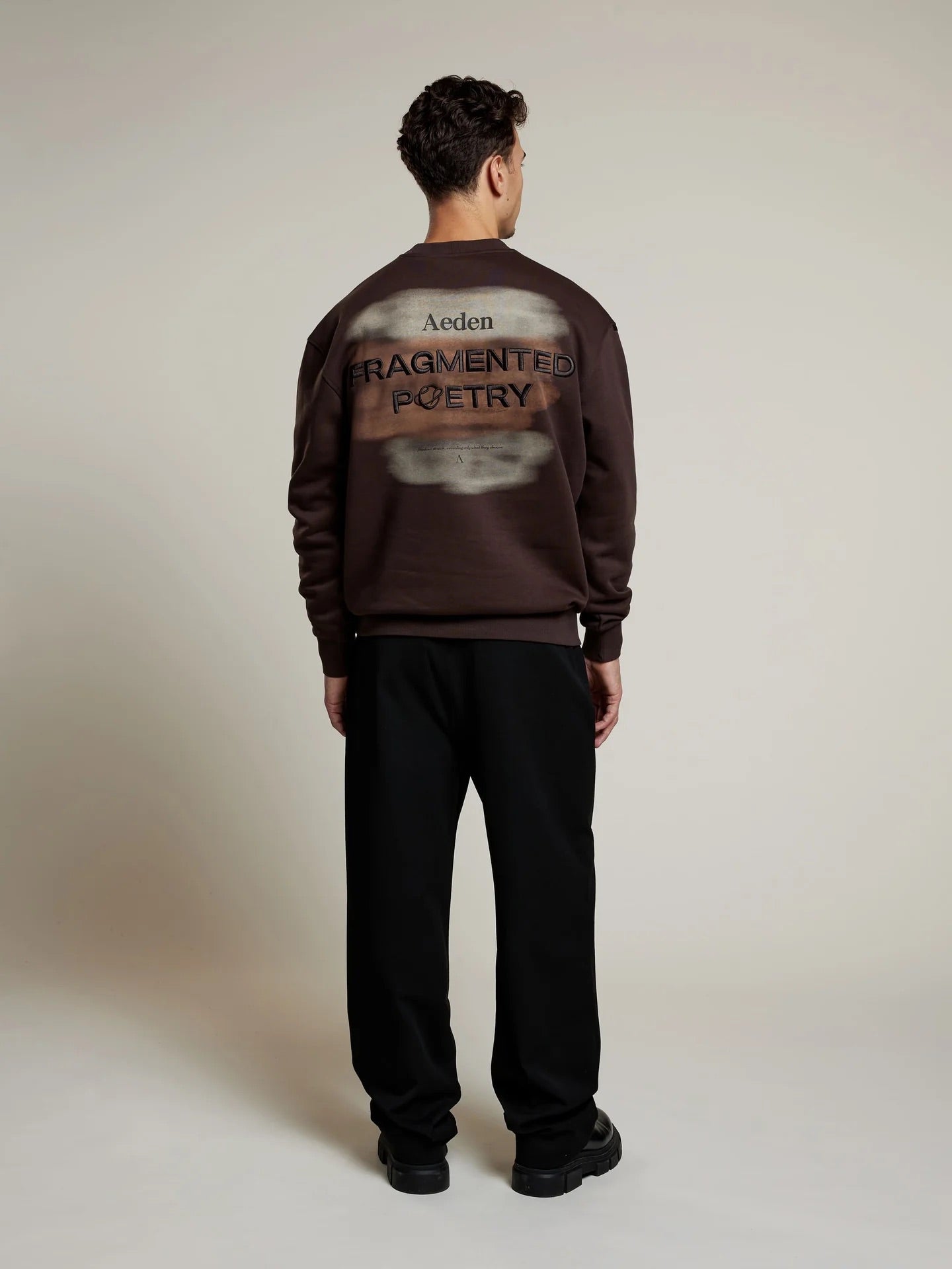 AEDEN | DIDIER SWEATER - GANACHE