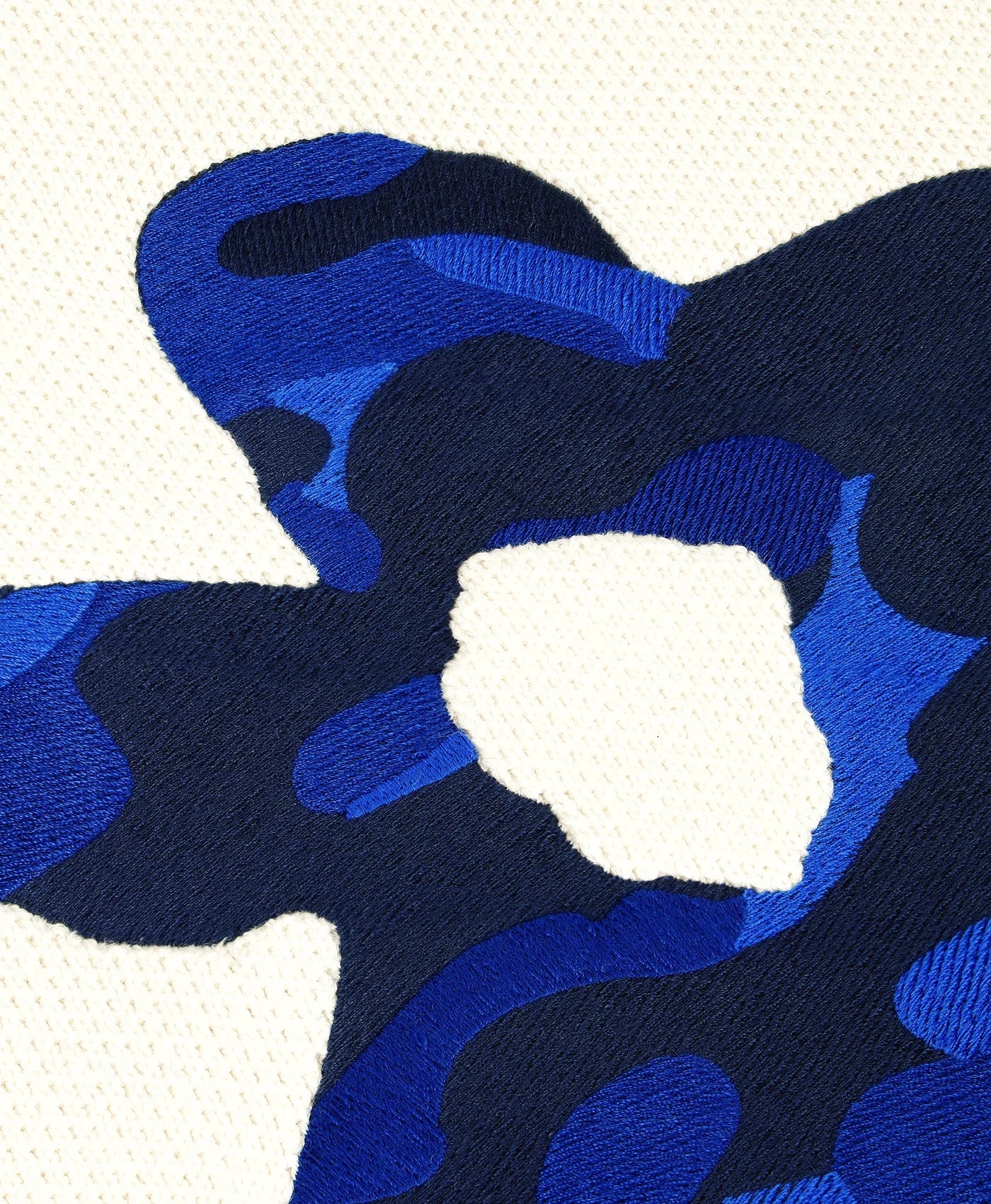 Arbor Antwerp Camo Violet Knit - Off White