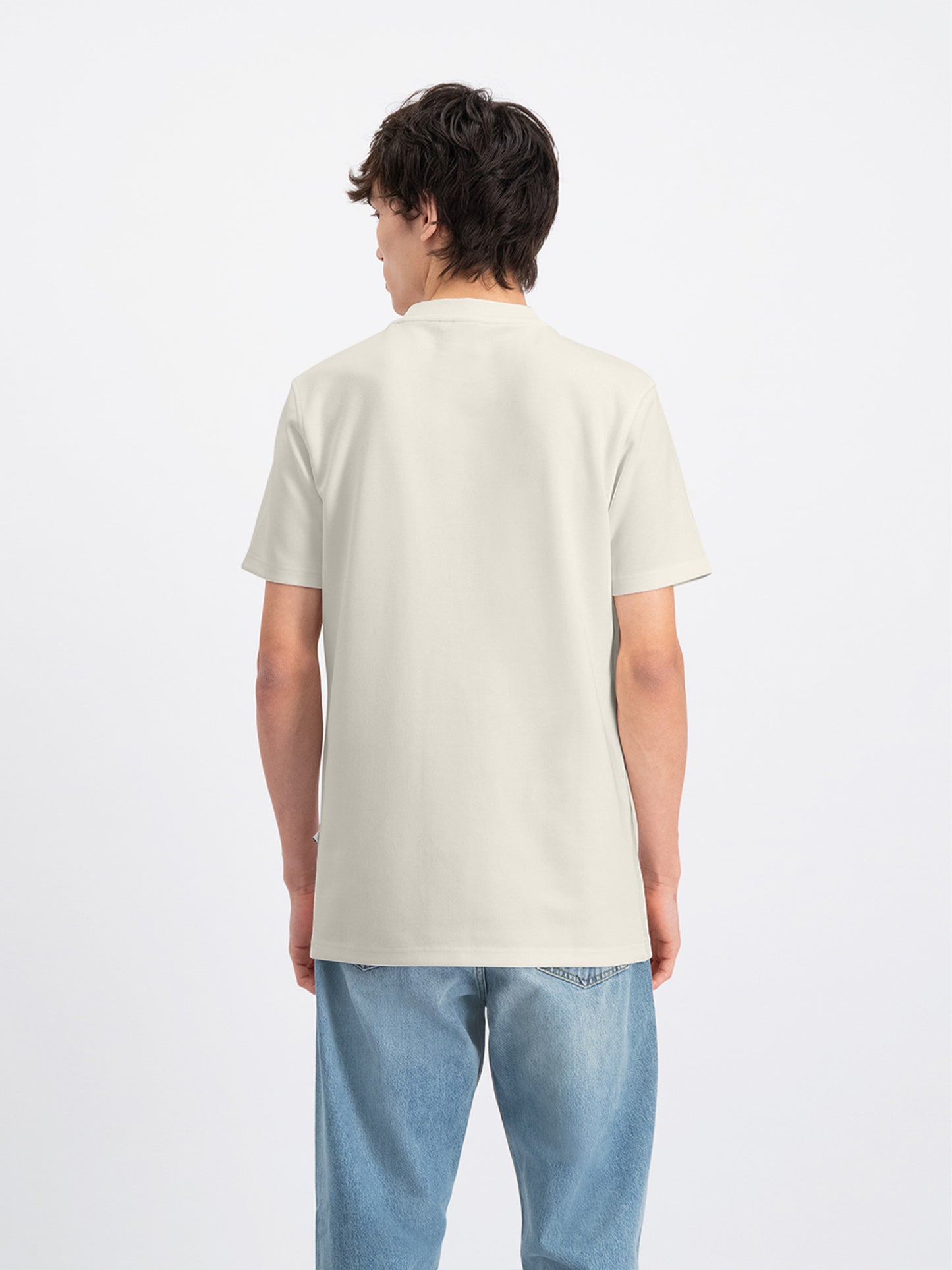 Law of the Sea Outcrop T-Shirt - Coconut Milk