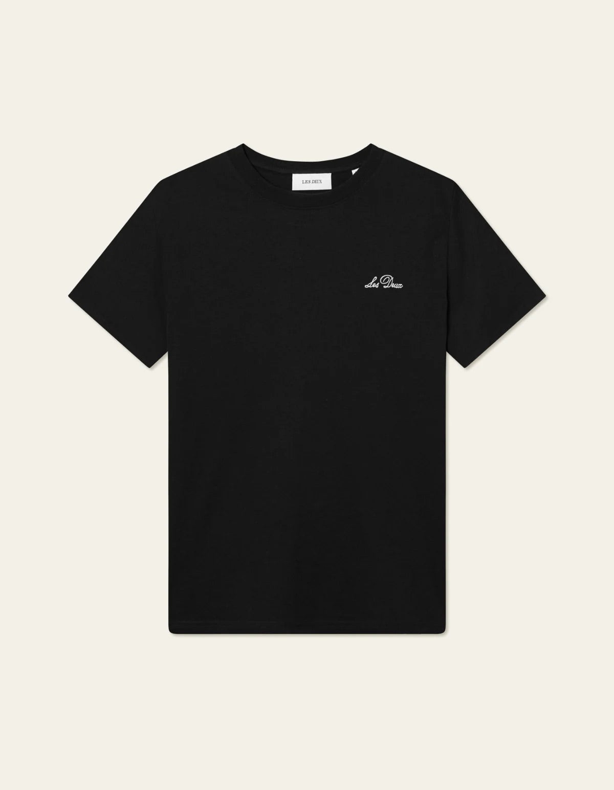 LES DEUX | CREW T-SHIRT - BLACK