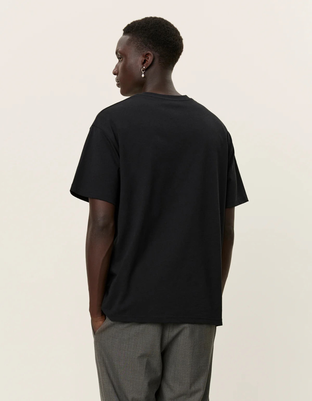 LES DEUX | CREW T-SHIRT - BLACK
