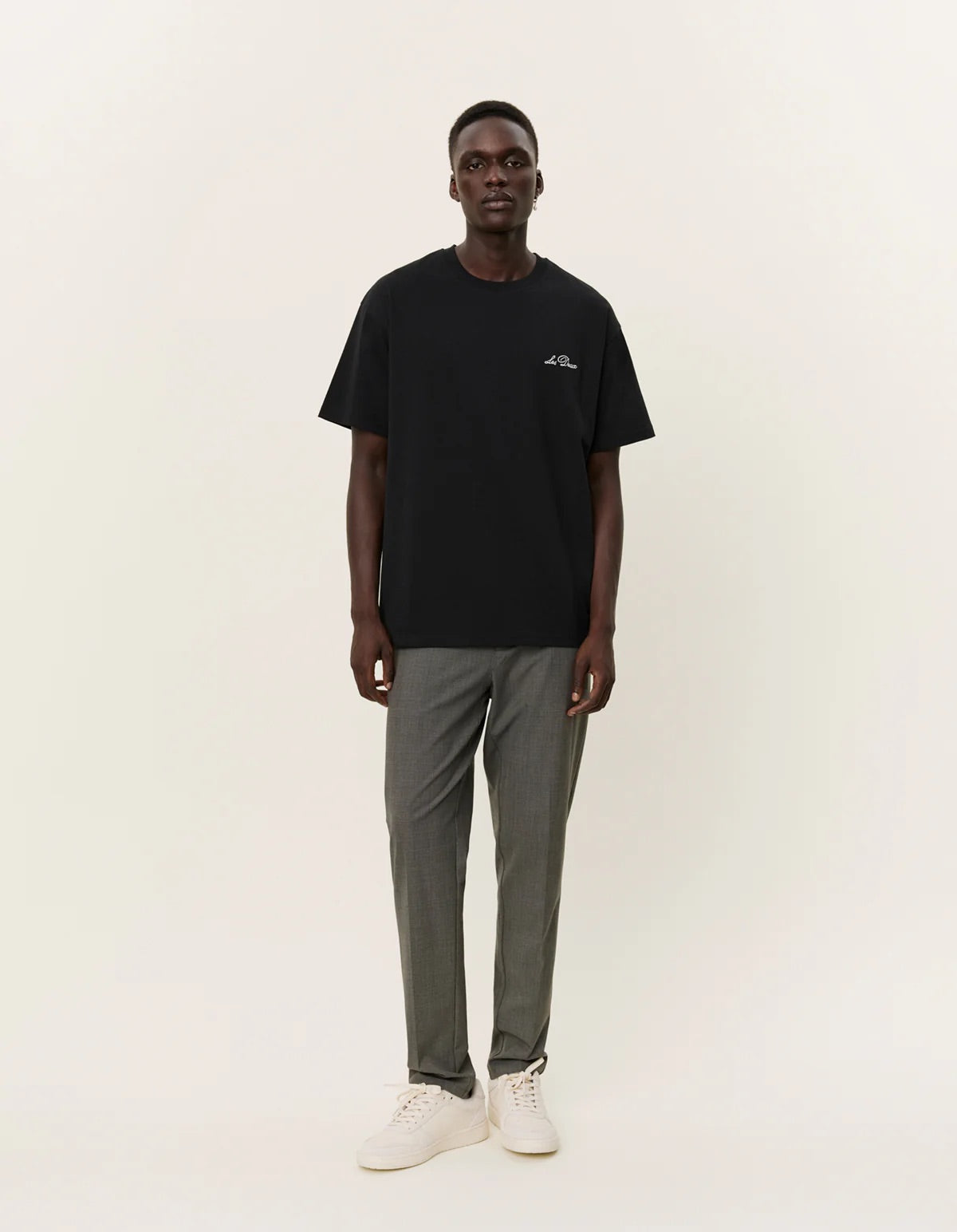 LES DEUX | CREW T-SHIRT - BLACK