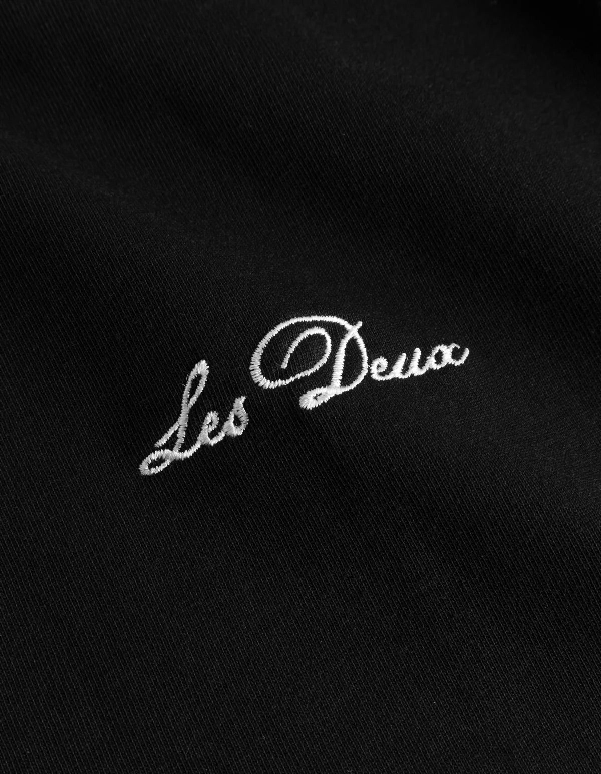 LES DEUX | CREW T-SHIRT - BLACK