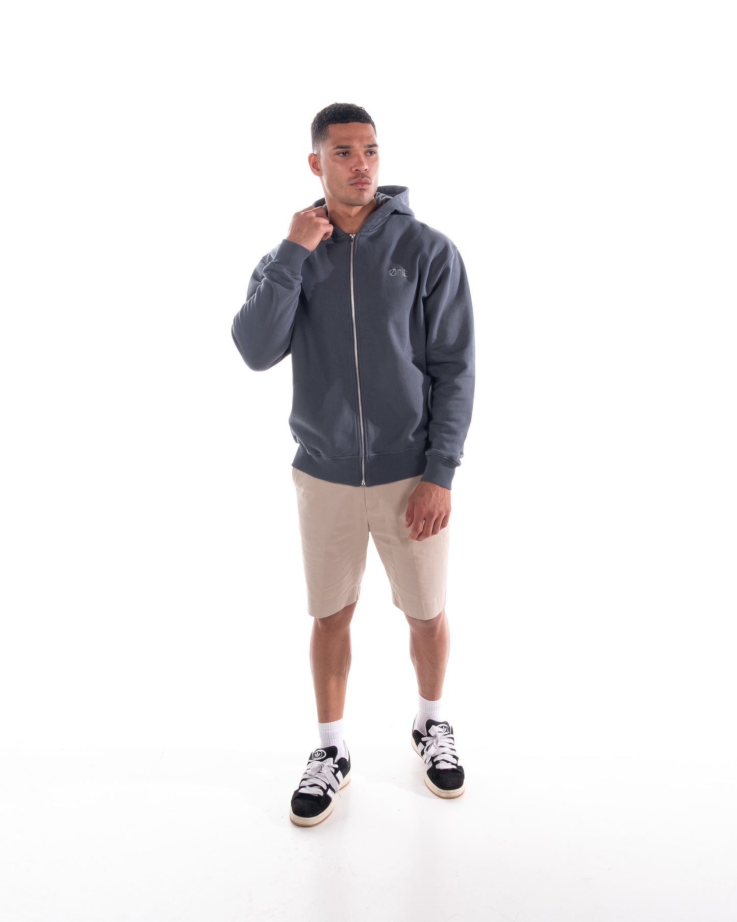 ØNE | Zip Hoodie - Dark Green