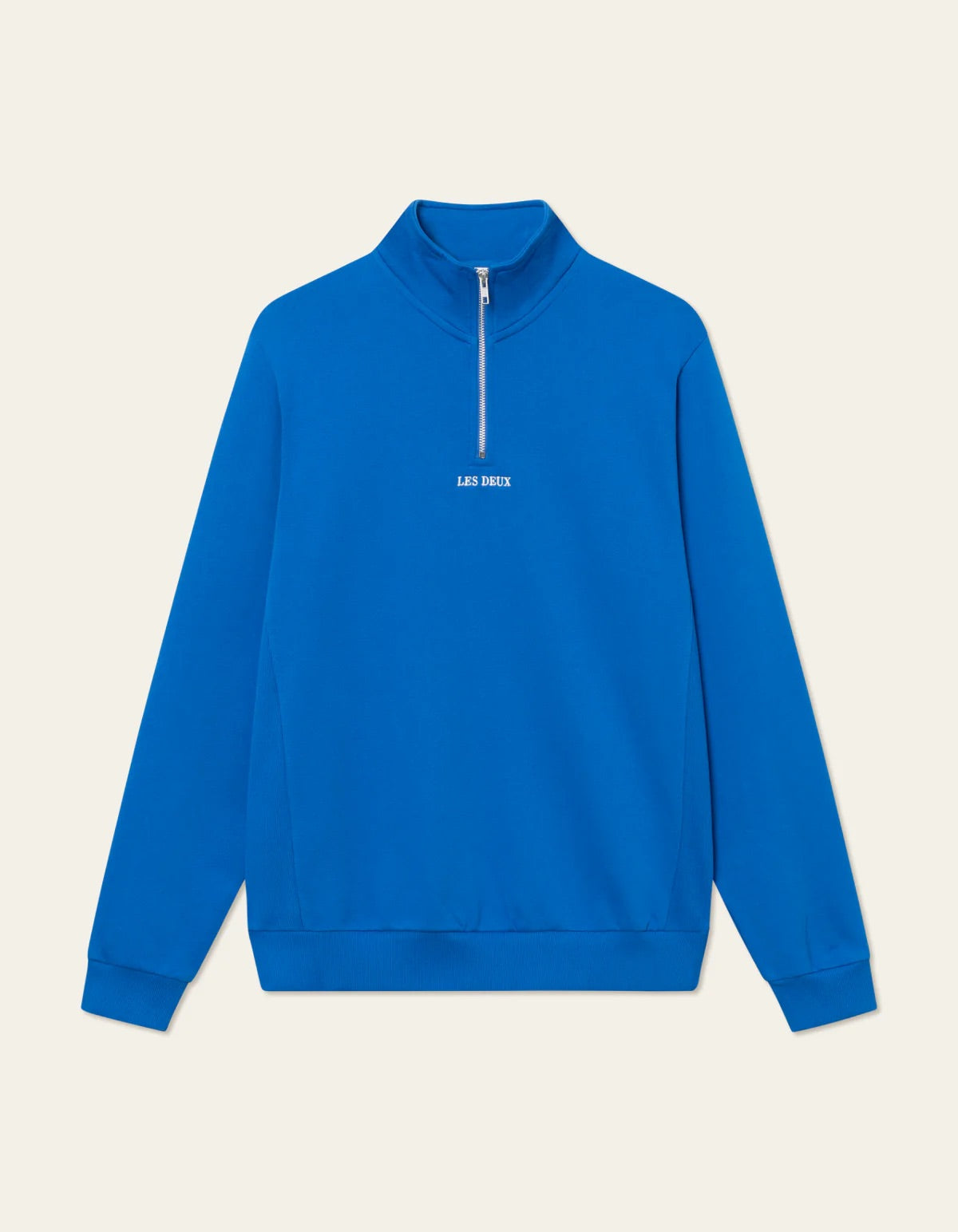LES DEUX | DEXTER HALFZIP SWEAT - OLYMPIAN BLUE