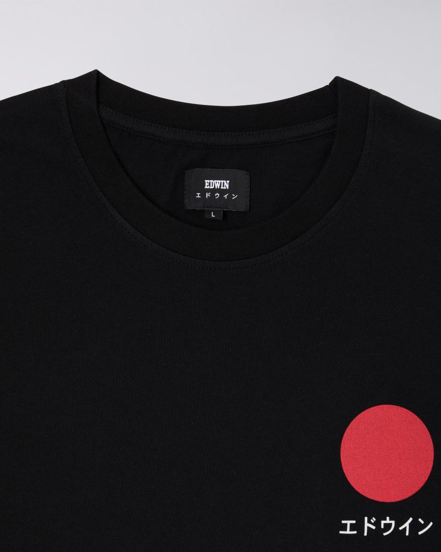 EDWIN | JAPANESE SUN TEE - BLACK