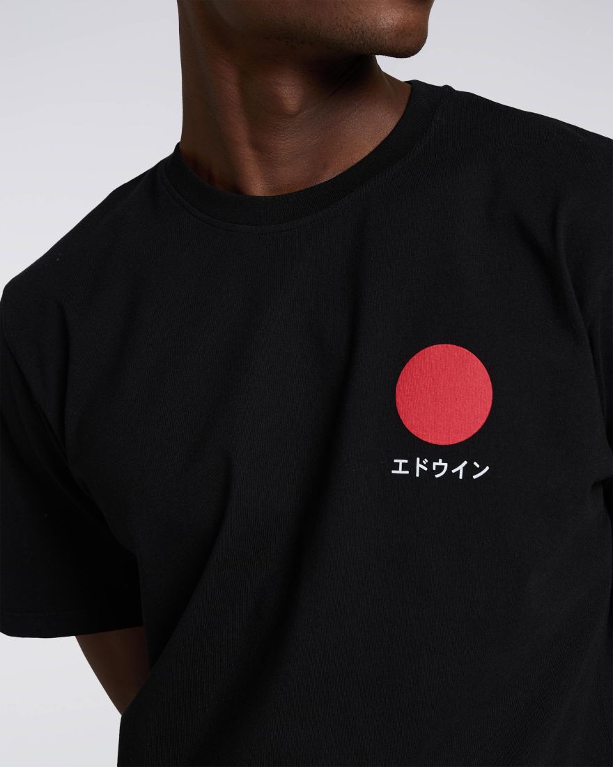 EDWIN | JAPANESE SUN TEE - BLACK