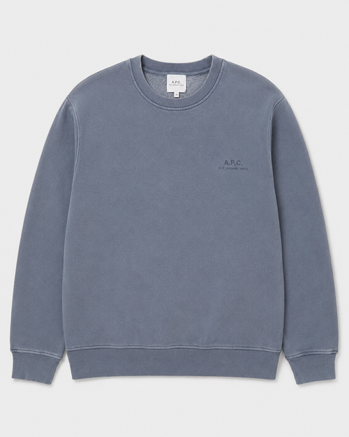 A.P.C. Fernando GOTS Sweatshirt – Bleu Gris