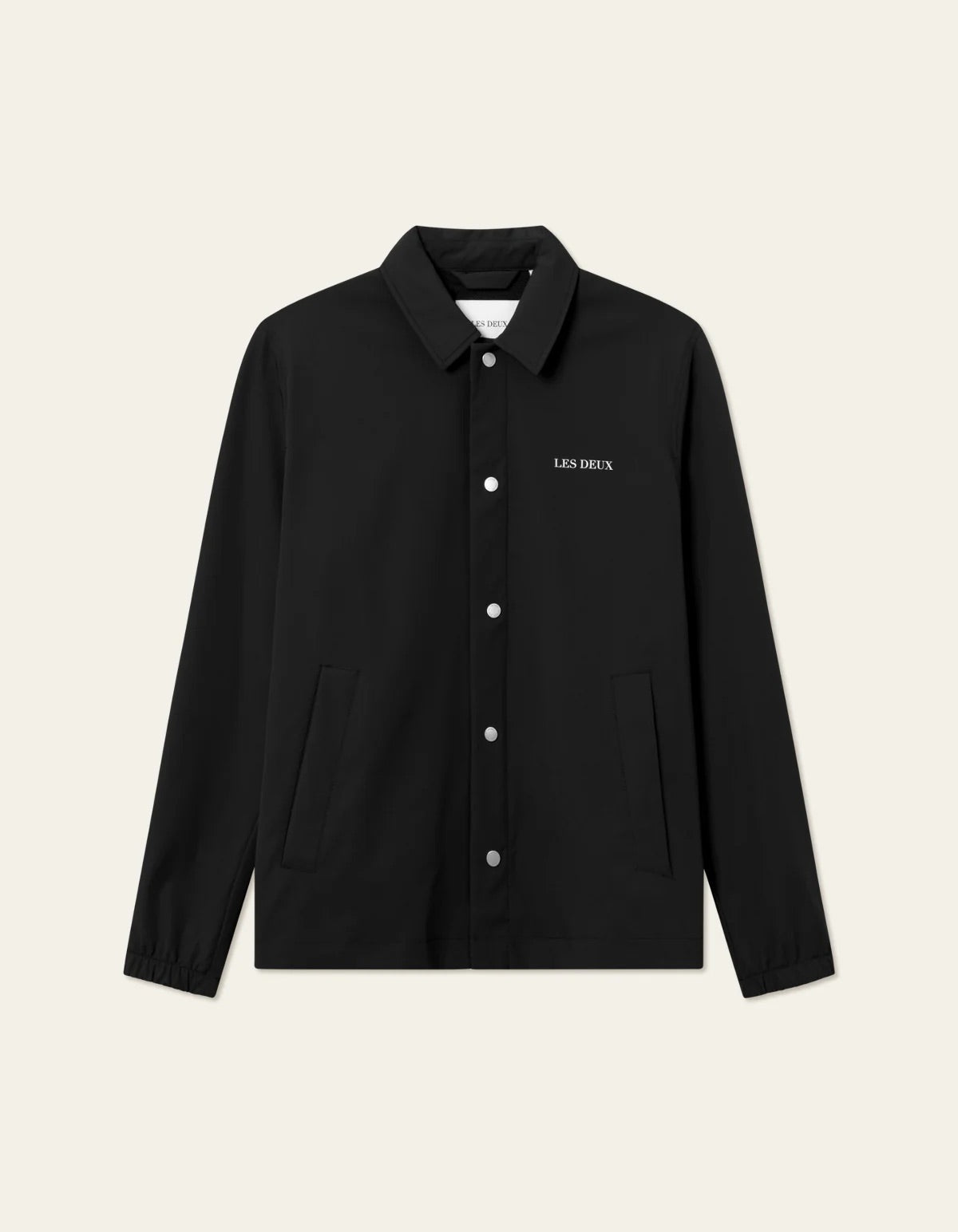 LES DEUX | IDRIS COACH JACKET - BLACK
