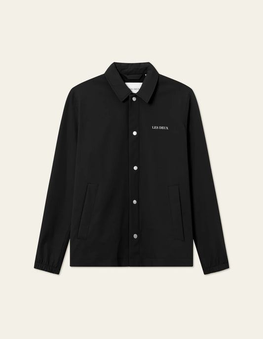 LES DEUX | IDRIS COACH JACKET - BLACK