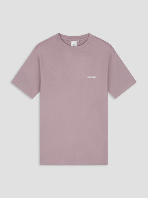 Law of the Sea Dilute Artwork T-Shirt – Elderberry