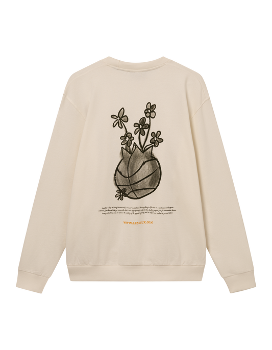 LES DEUX | Duality Sweatshirt - Light Ivory