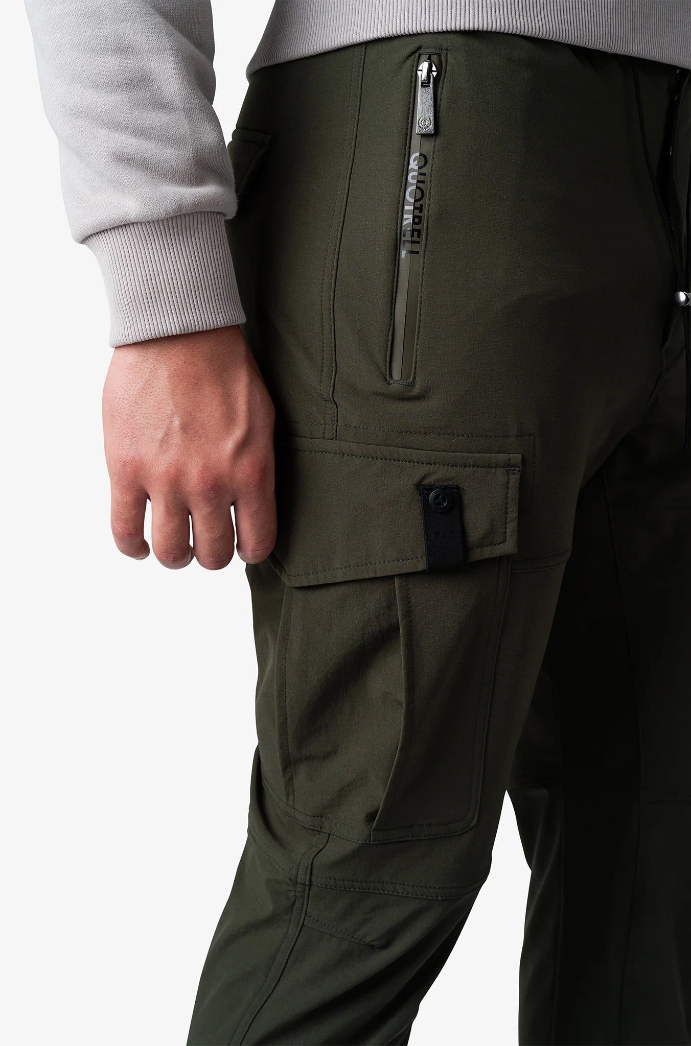 QUOTRELL COUTURE | Seattle Cargo Pants - Army Green