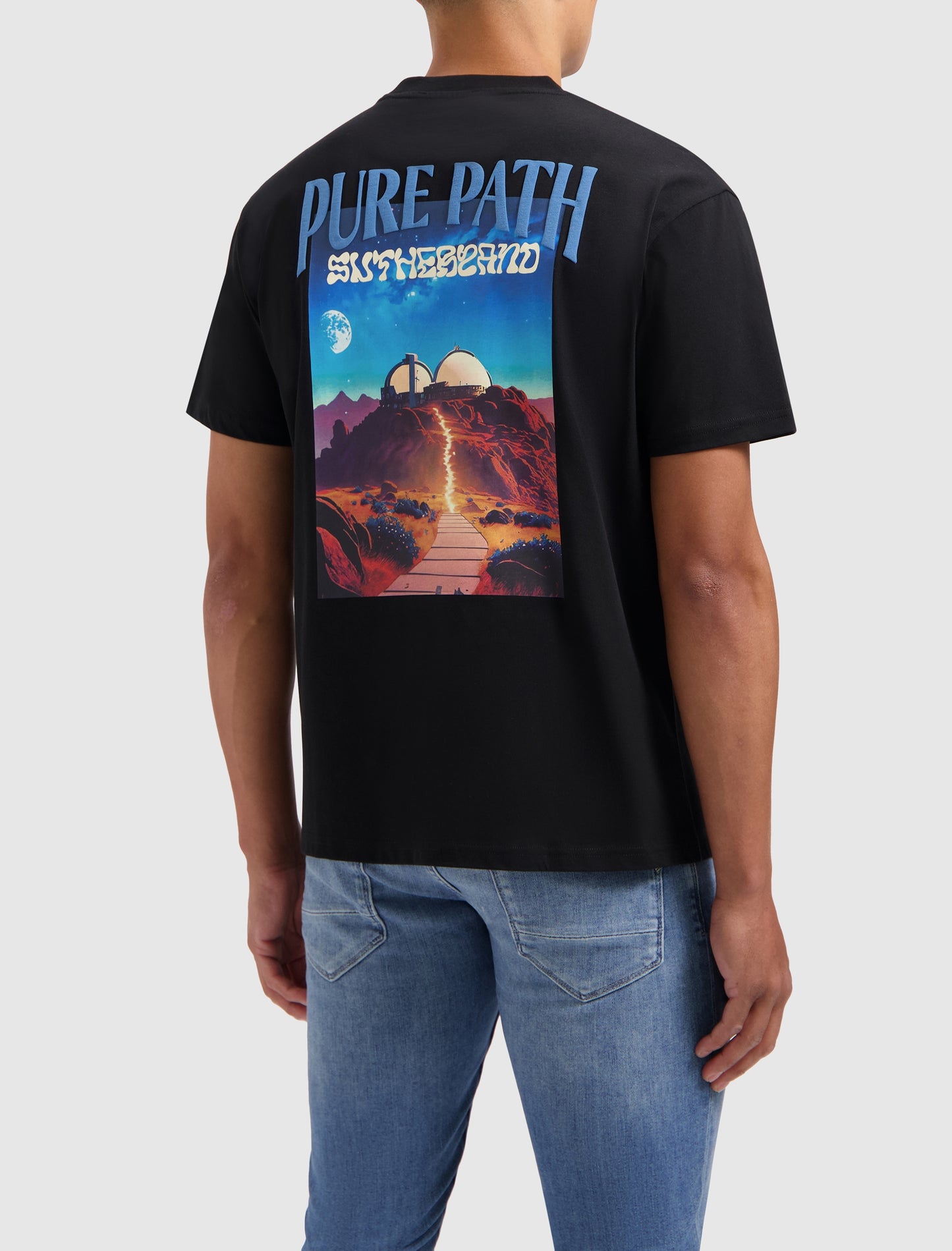 PURE PATH | Sutherland Observatory T-Shirt -Black