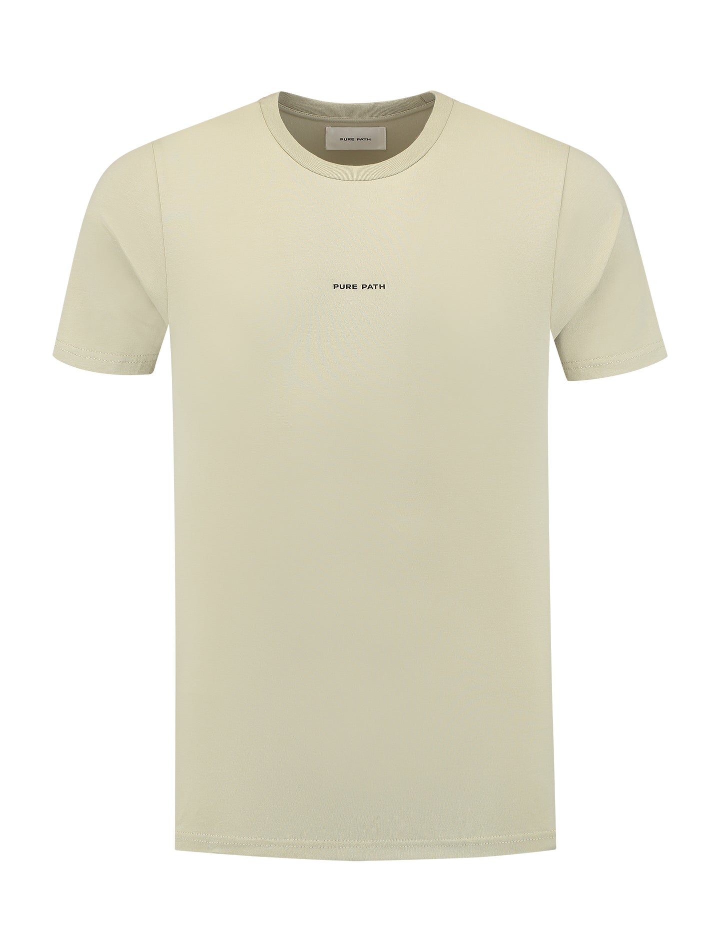 PURE PATH | Liquid Metal Logo T-shirt - Light Green