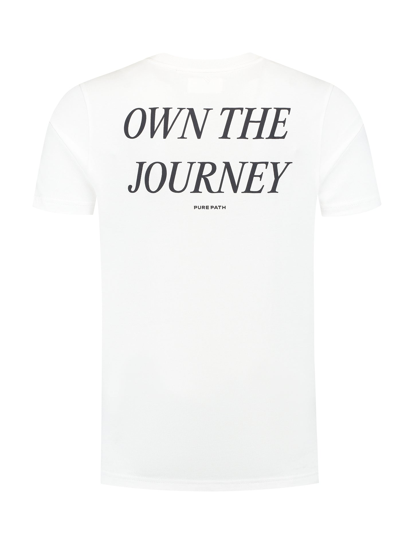 PURE PATH | Own The Journey T-Shirt - Off White