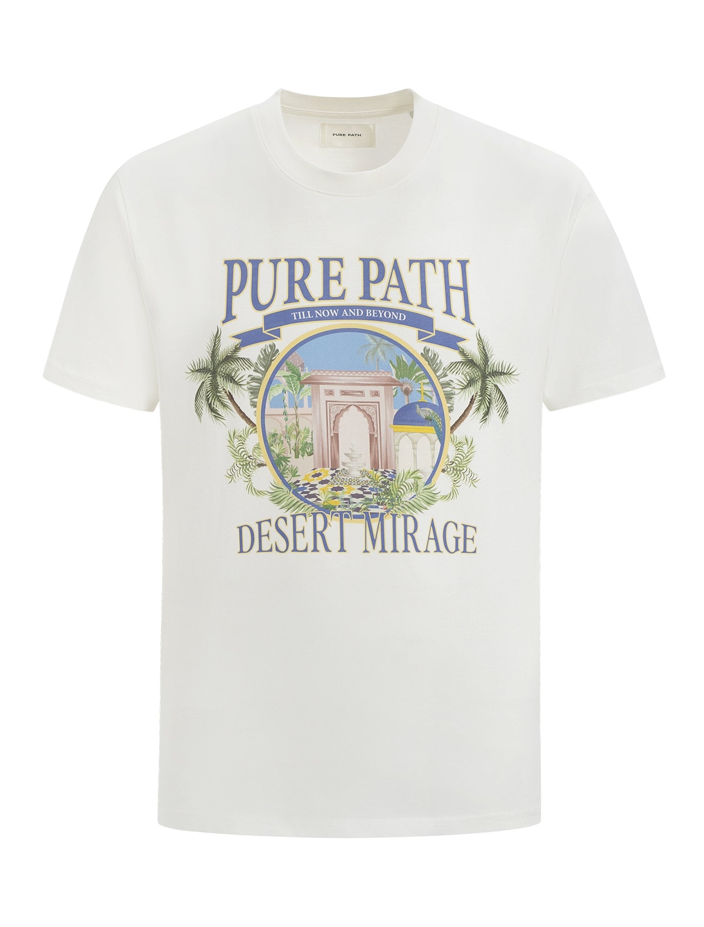 PURE PATH | Desert Mirage T-Shirt - White