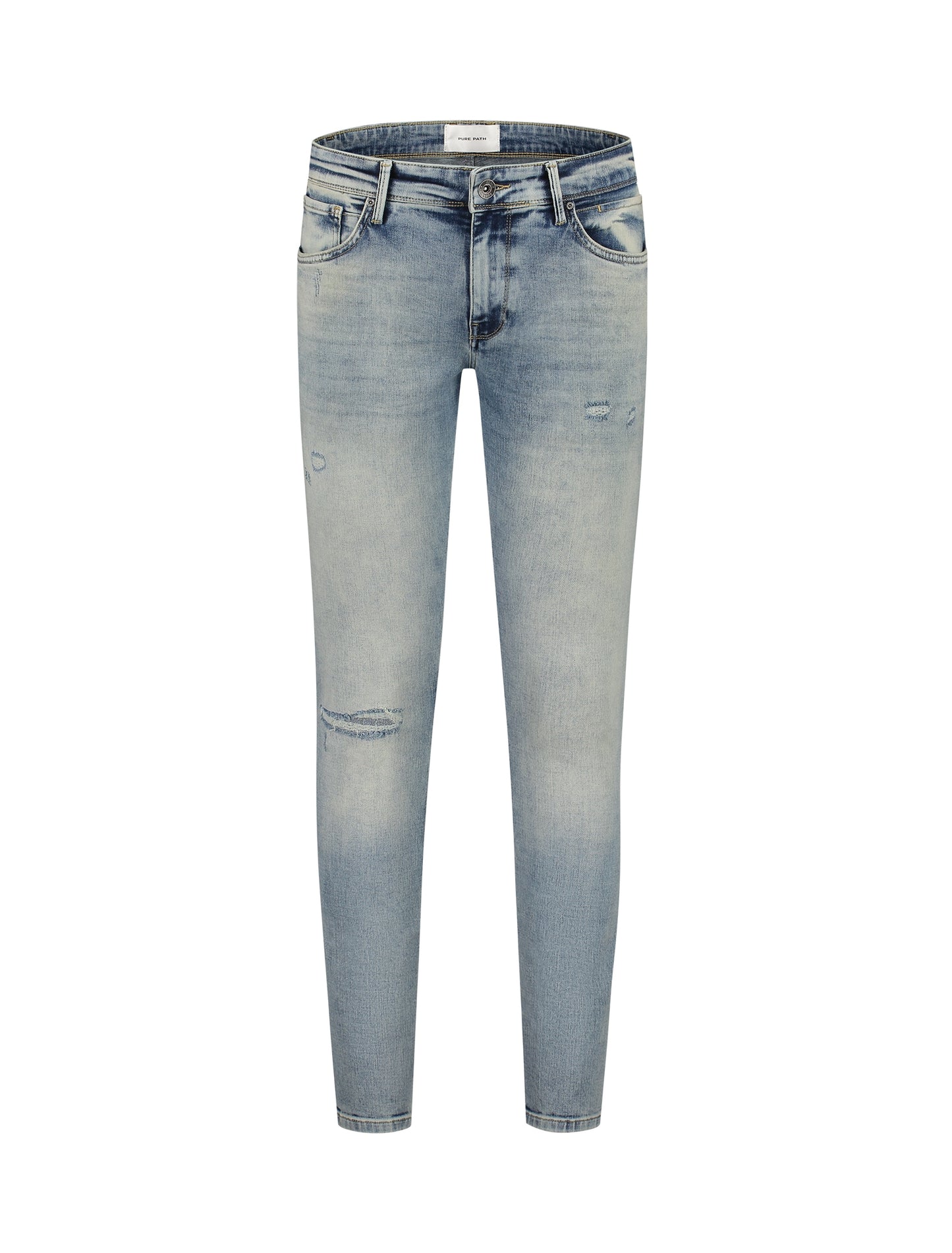 PURE PATH | The Jone W1202 - Denim Mid Blue