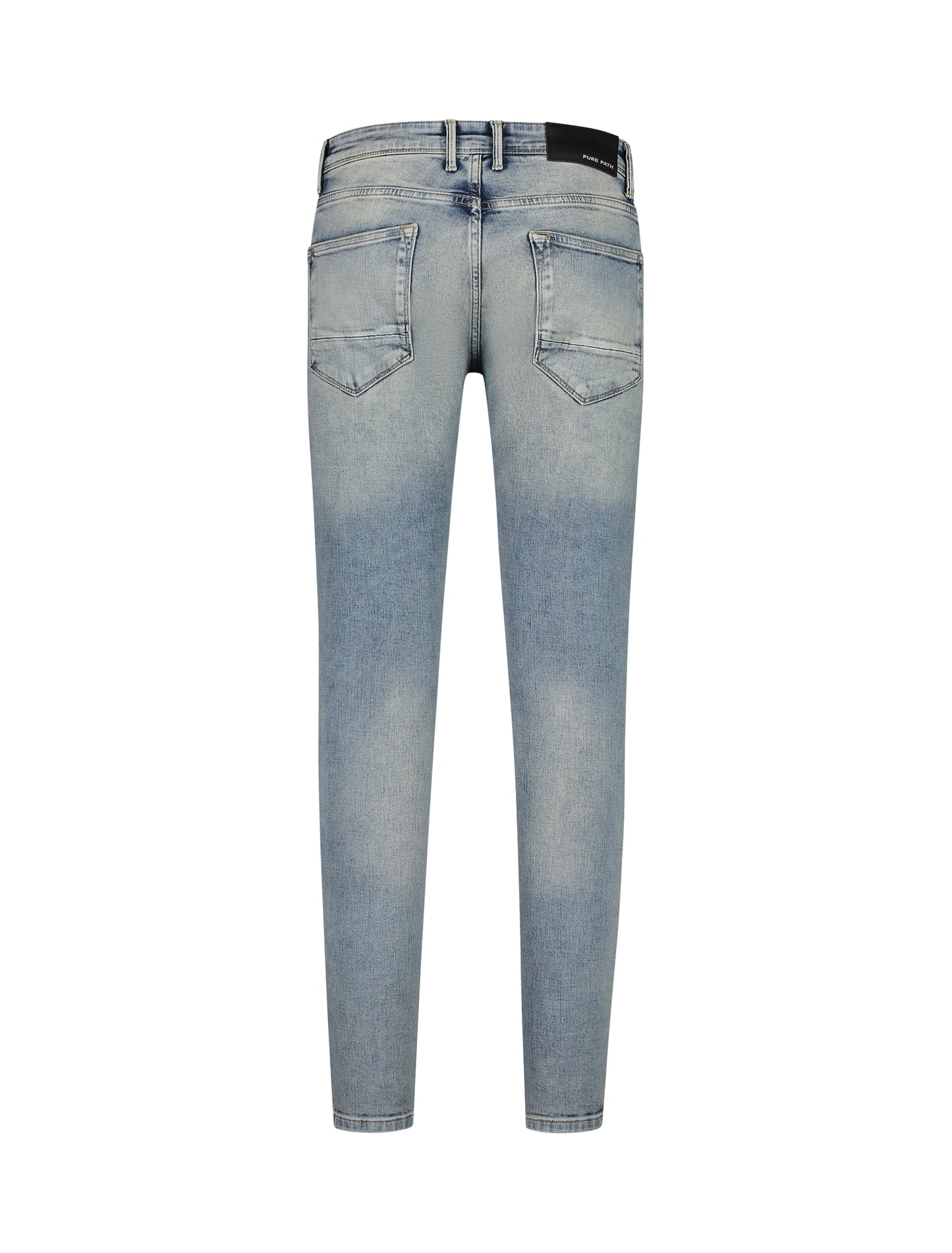 PURE PATH | The Jone W1202 - Denim Mid Blue