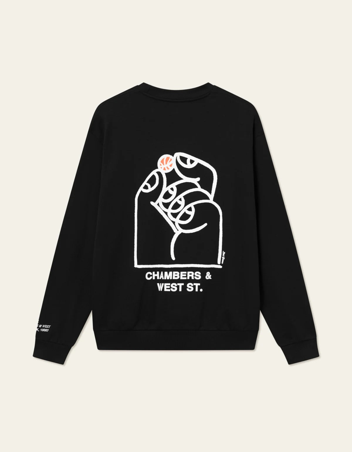 LES DEUX | WASHINGTON SWEATSHIRT - BLACK