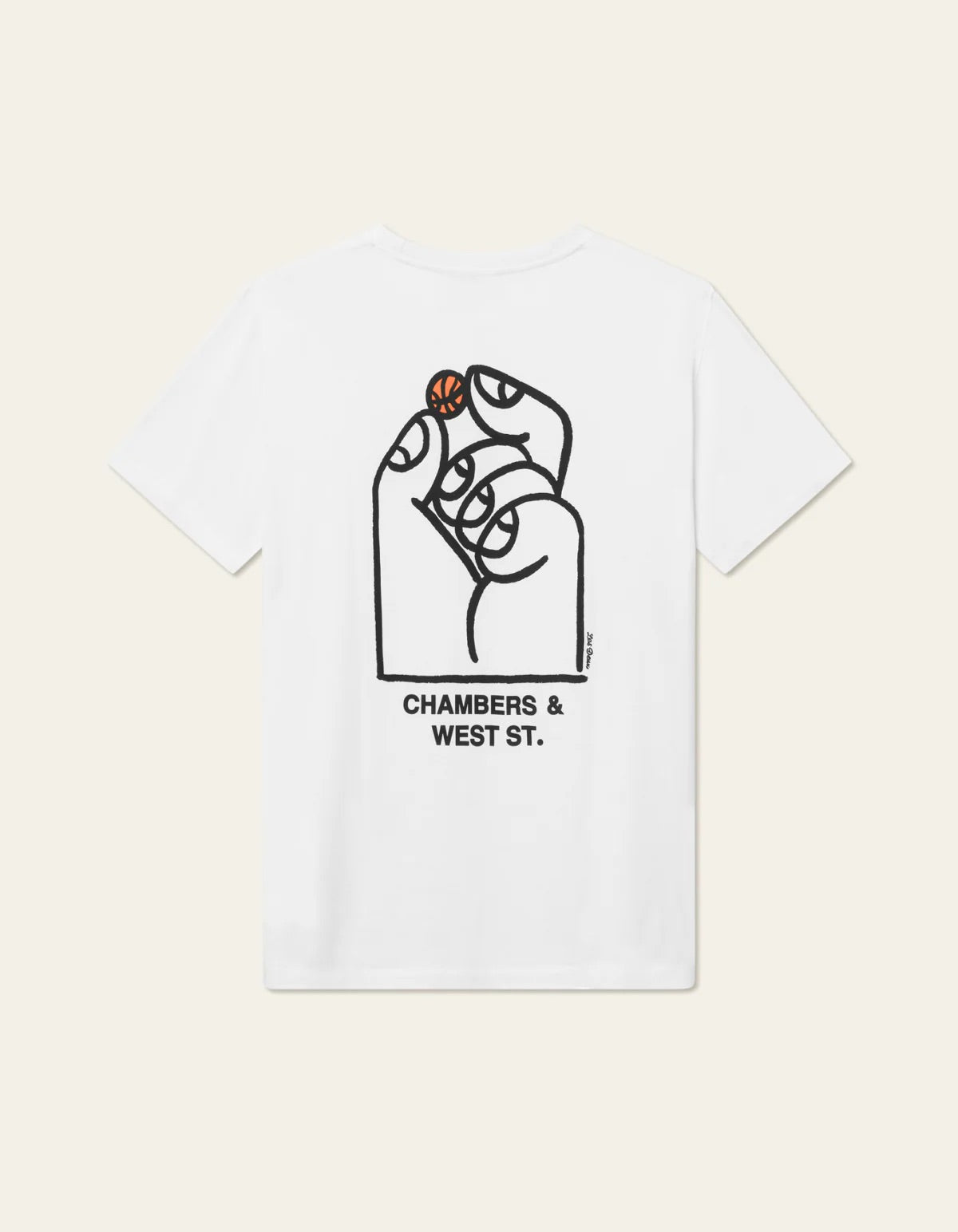 LES DEUX | WASHINGTON T-SHIRT - WHITE