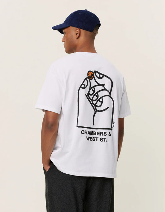 LES DEUX | WASHINGTON T-SHIRT - WHITE