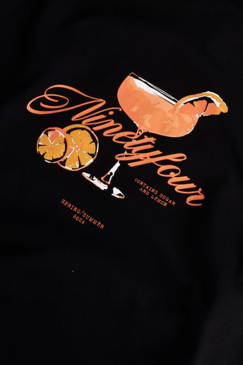 NINETYFOUR | Sugar & Lemons T-Shirt - Black
