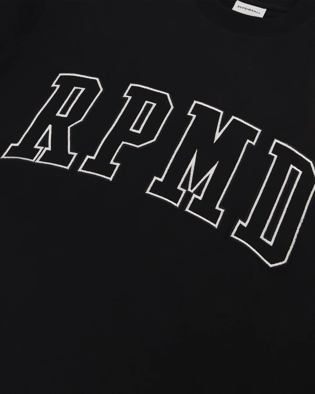 REPRIMANDE | College RPMD T-Shirt - Black