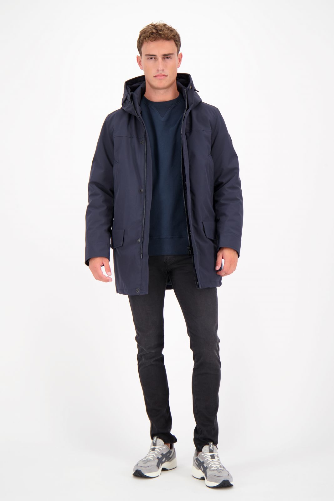 AIRFORCE | Snow Parka - Dark Navy Blue