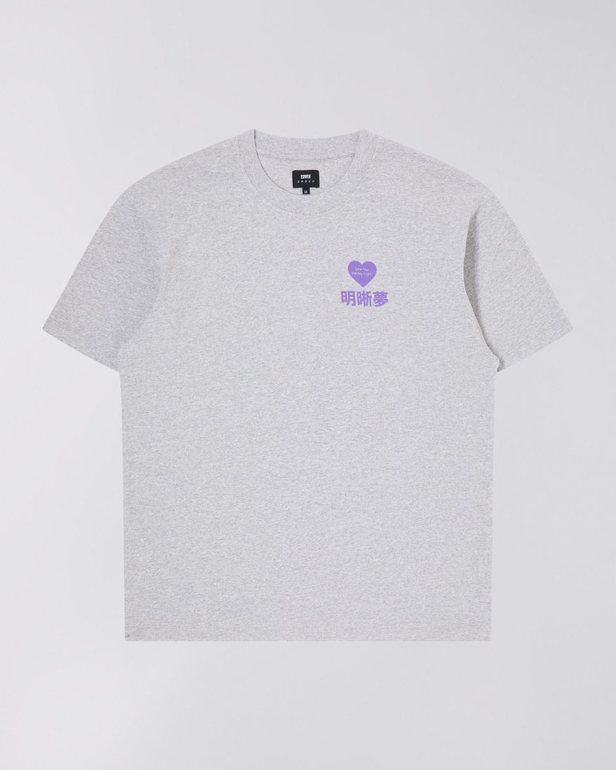 EDWIN | LEGAL HIGH TEE - GREY MEL