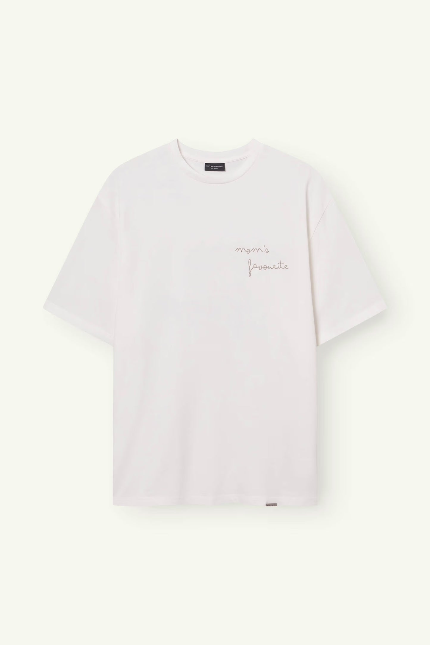 DON'T WASTE CULTURE | DARIAN T-SHIRT - WHITE