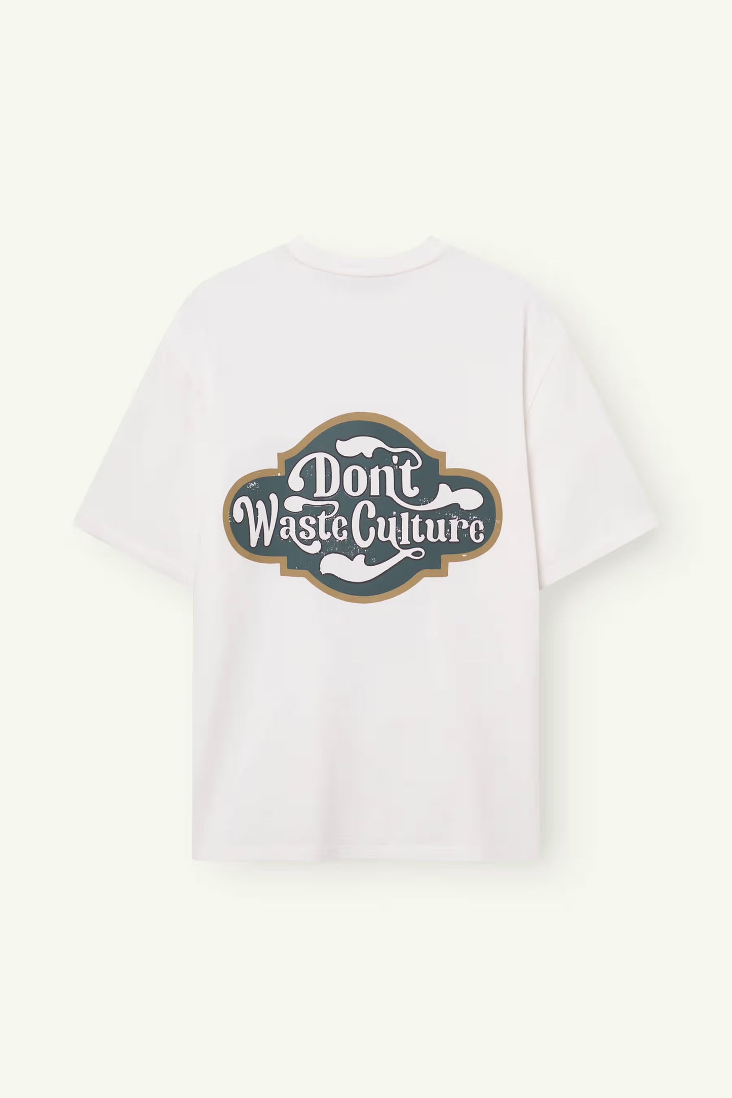 DON'T WASTE CULTURE | JOVITA T-SHIRT - WHITE