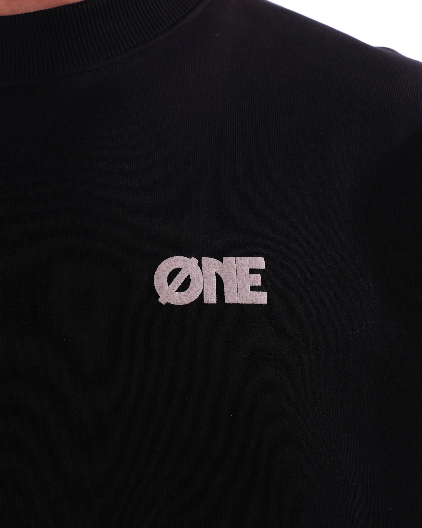 ØNE | Puff Logo Sweater - Black
