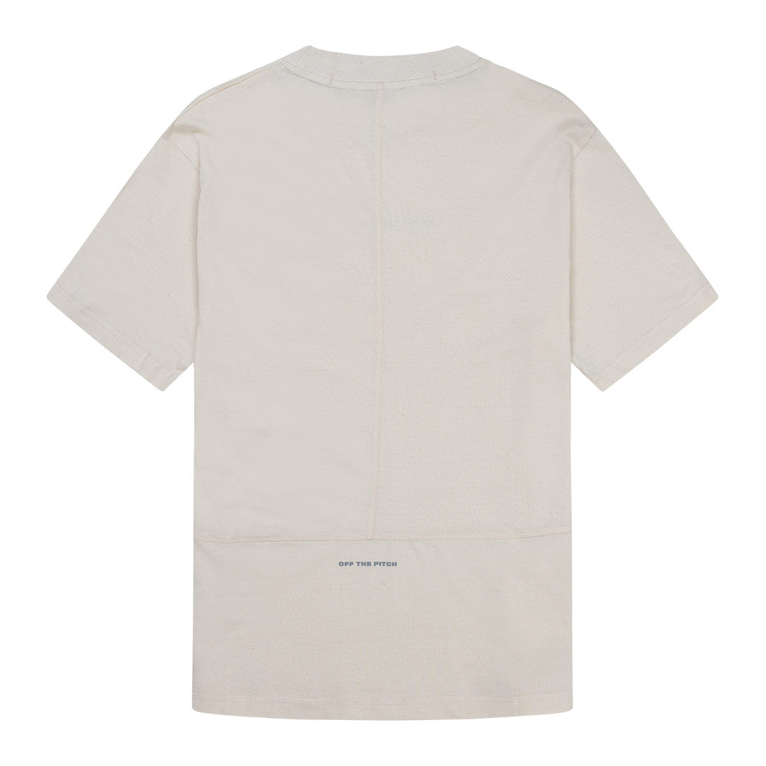 OFF THE PITCH | Overlock Loose Fit Tee - Creme