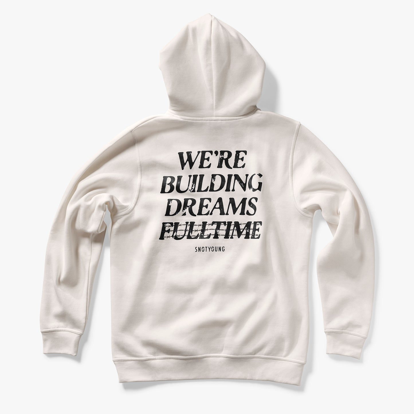 SNOTYOUNG | Dreams Hoodie - Bright Ecru