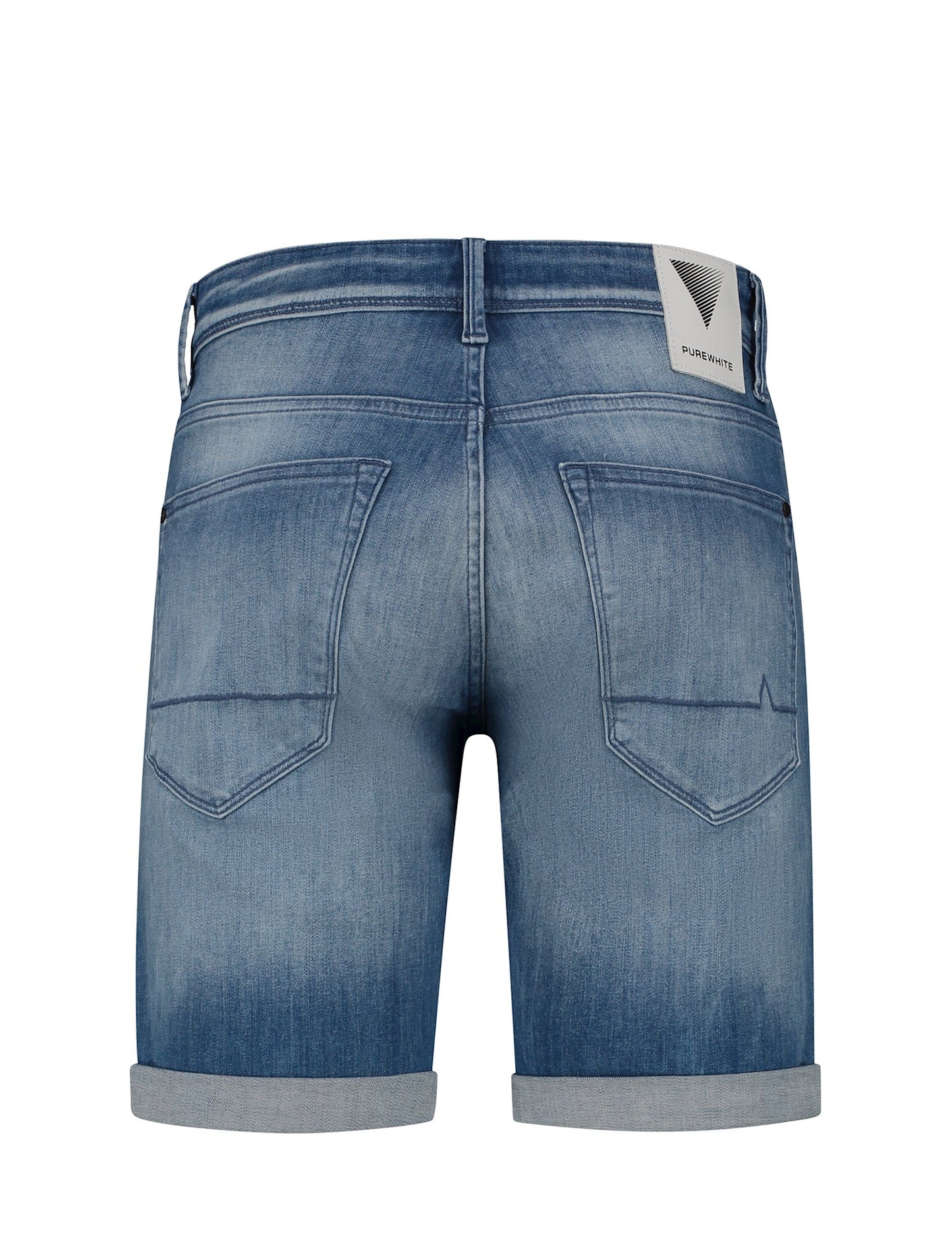 PUREWHITE | The Steve 1068 - Denim Mid Blue