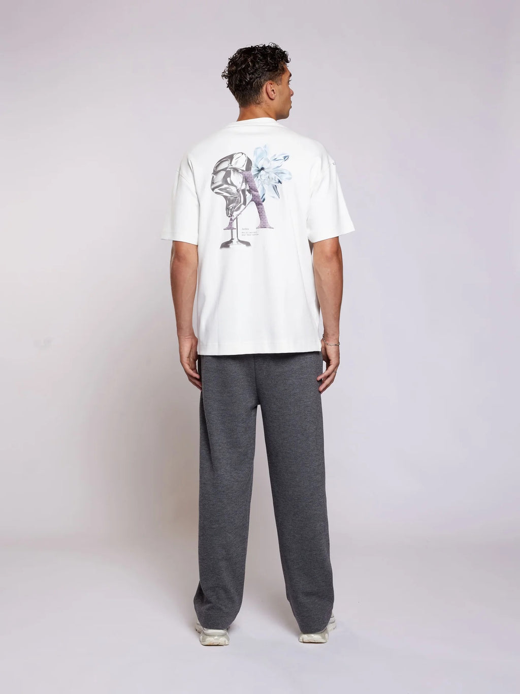 AEDEN | NOE TEE - WHITE