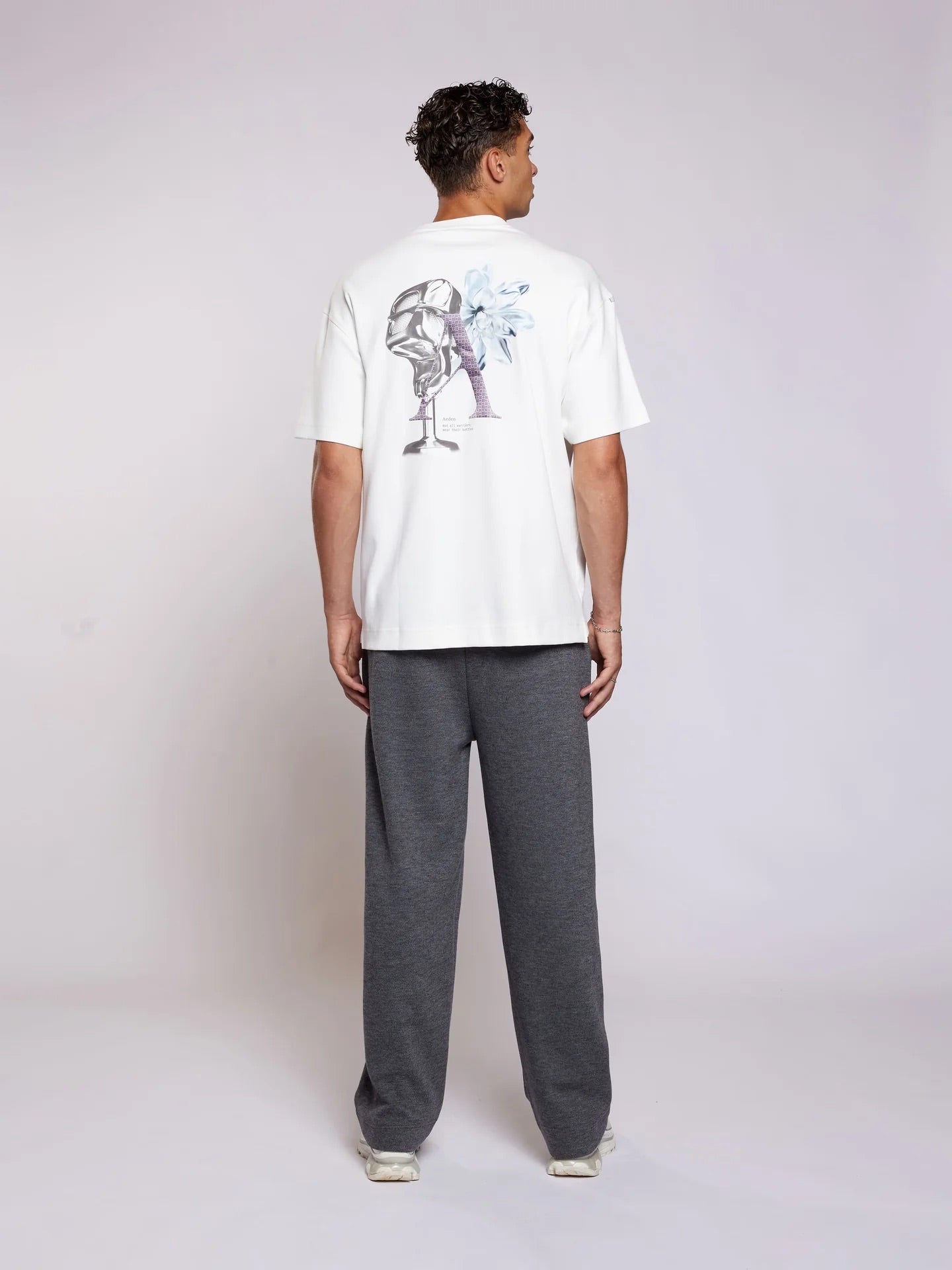 AEDEN | NOE TEE - WHITE