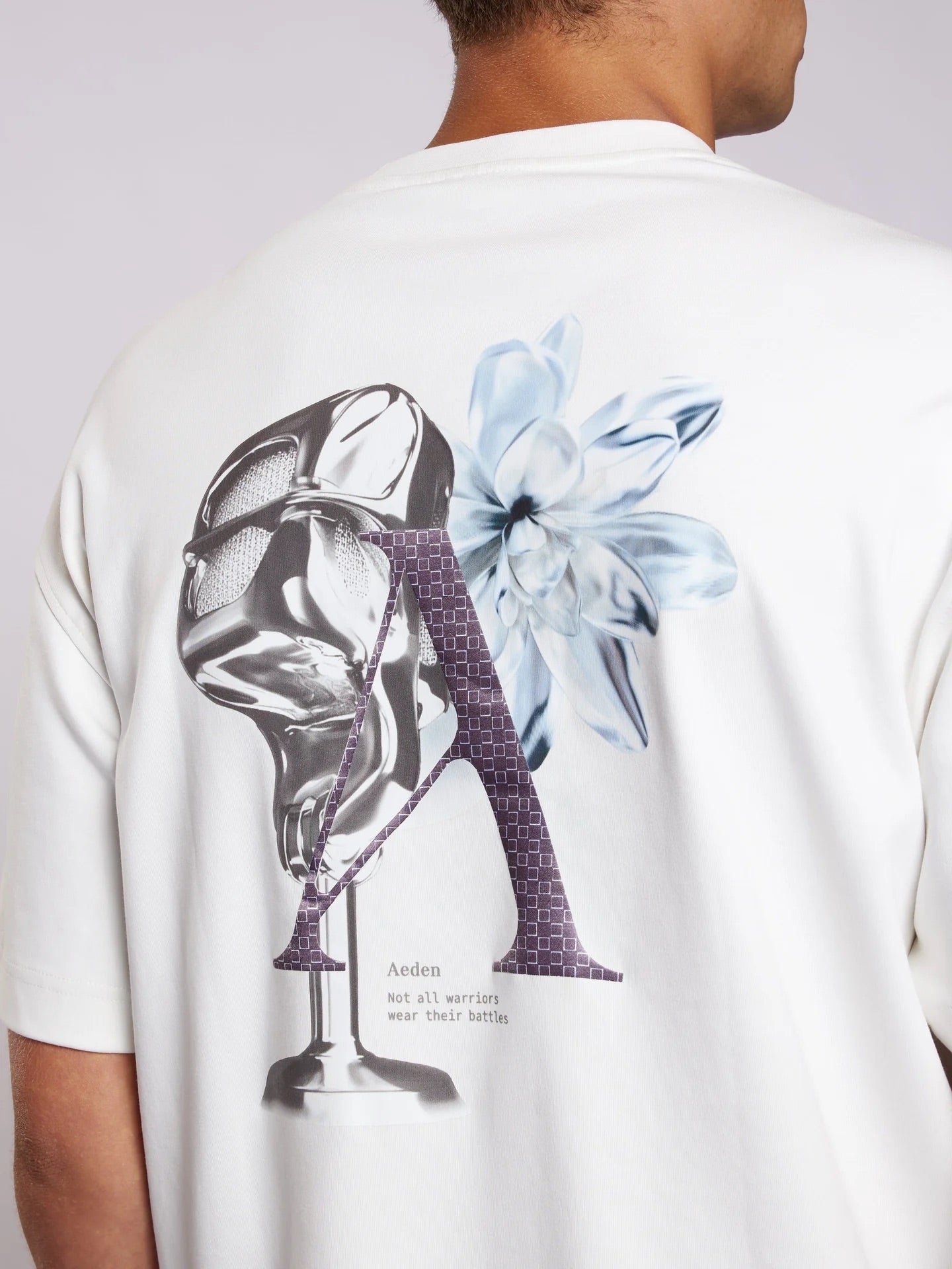 AEDEN | NOE TEE - WHITE