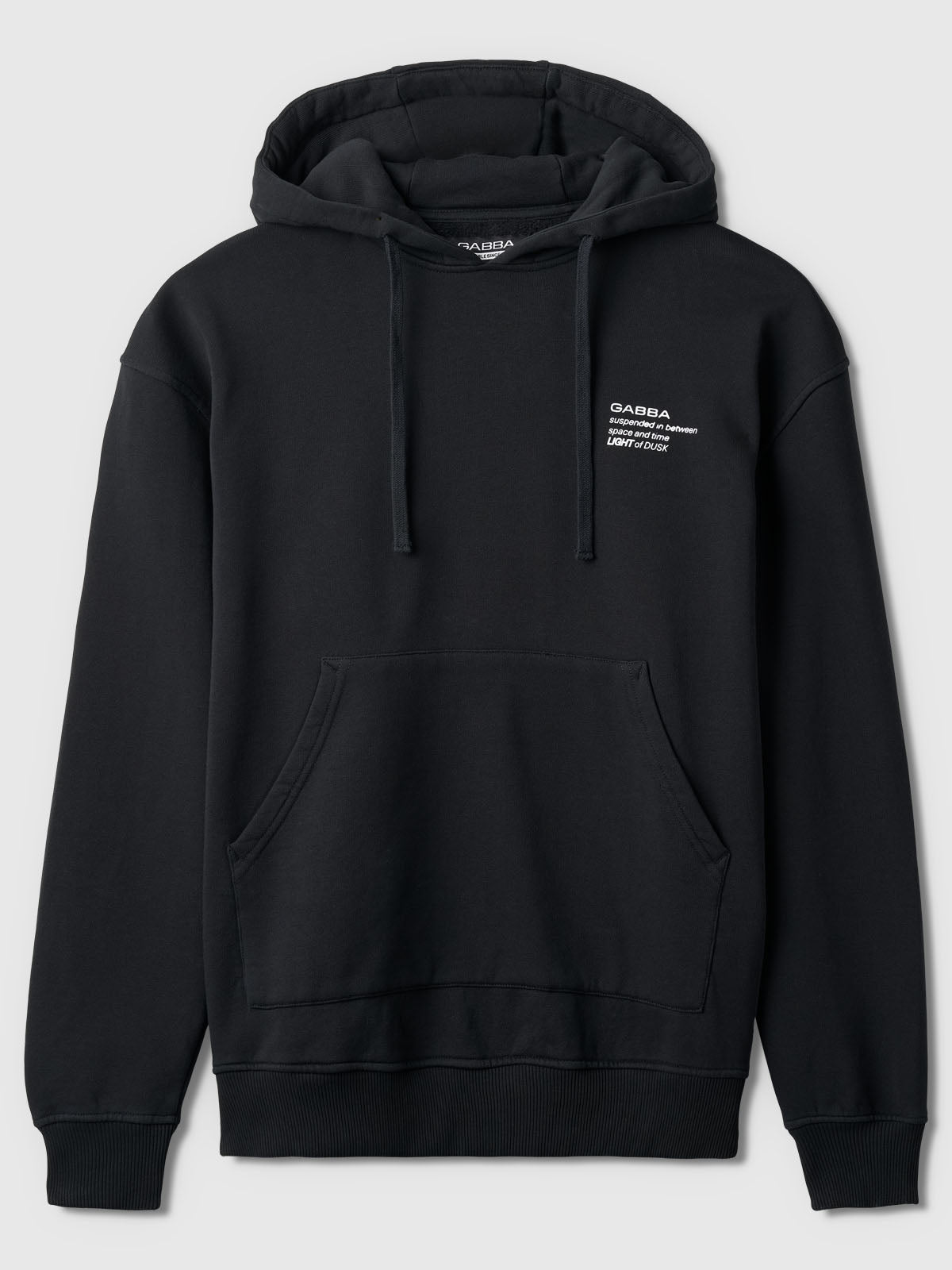 GABBA | Alfred Boxy Hoodie - Black