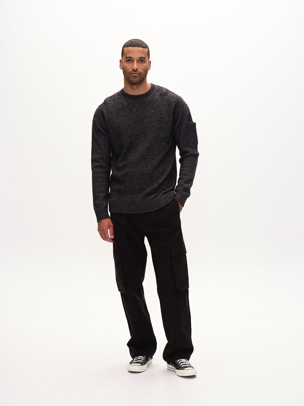 GABBA | LUCA LS - GREY MEL