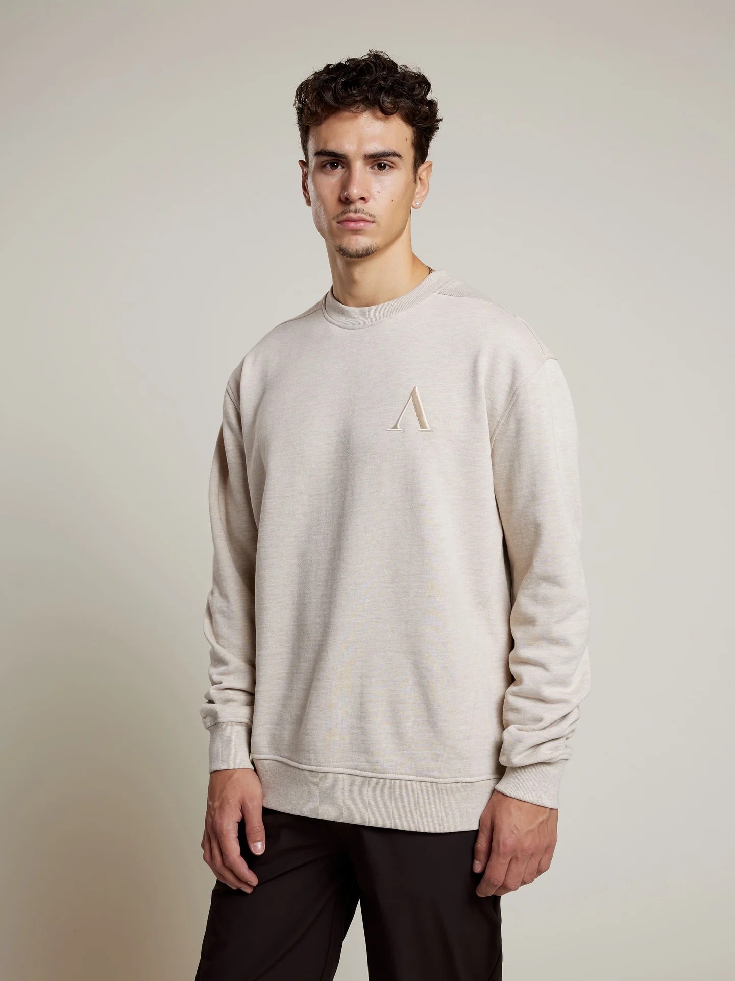 Aeden Romeo Sweater - Sand Melange