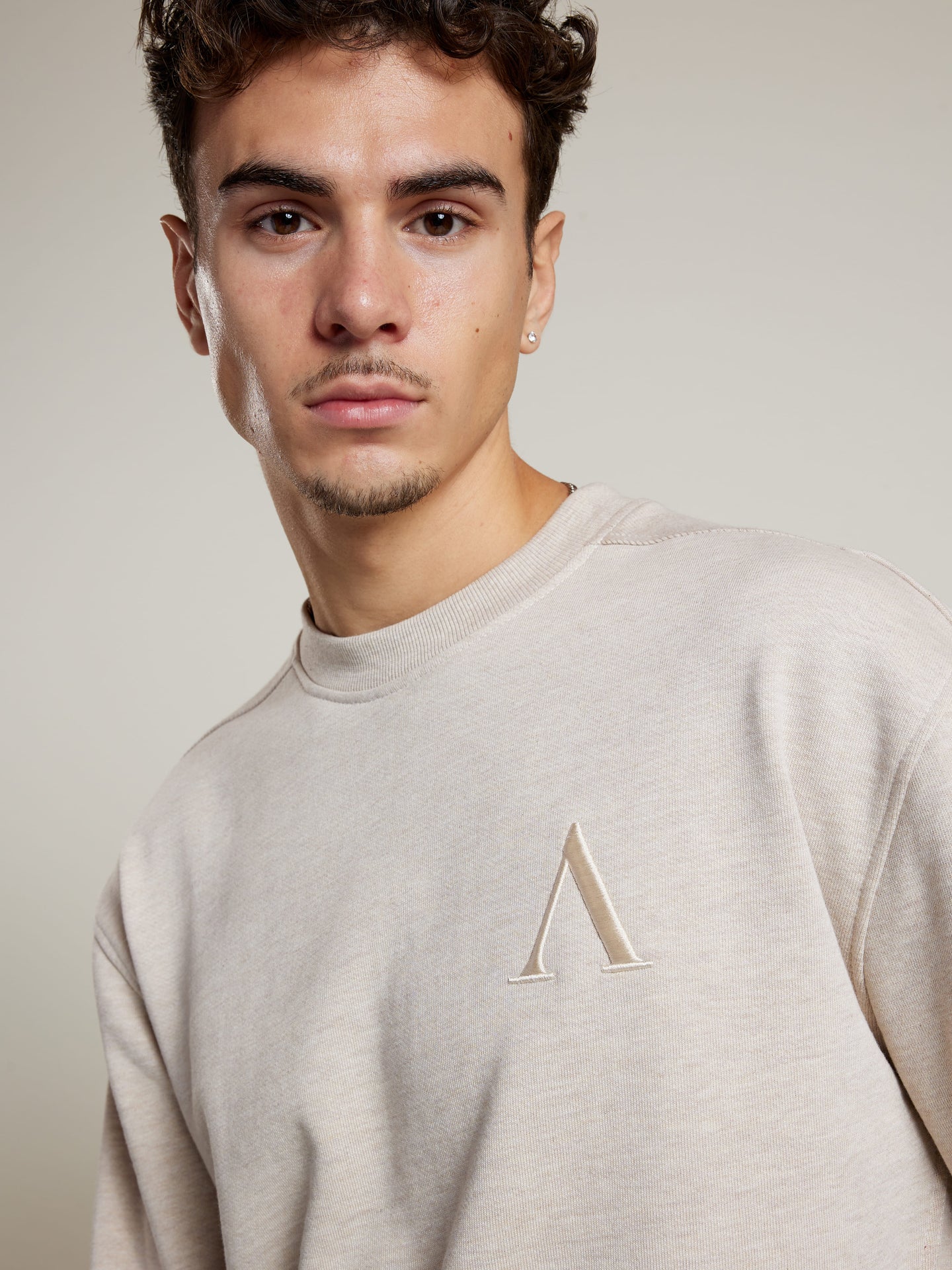 Aeden Romeo Sweater - Sand Melange