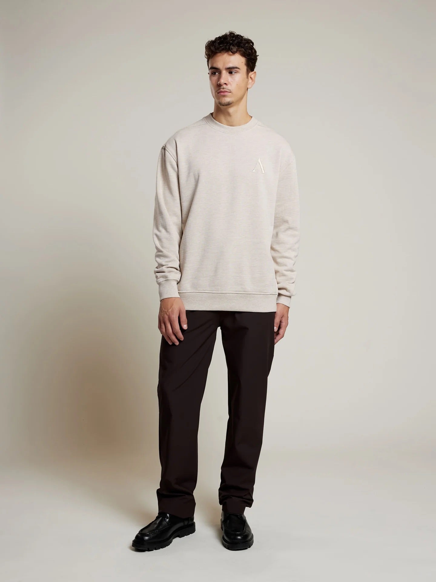 Aeden Romeo Sweater - Sand Melange