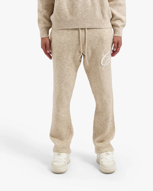 CROYEZ | ESSENCE KNIT PANTS - SAND