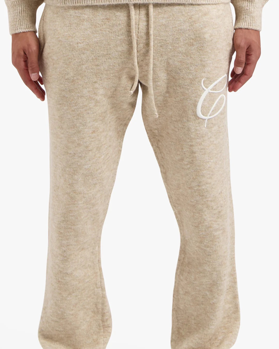 CROYEZ | ESSENCE KNIT PANTS - SAND