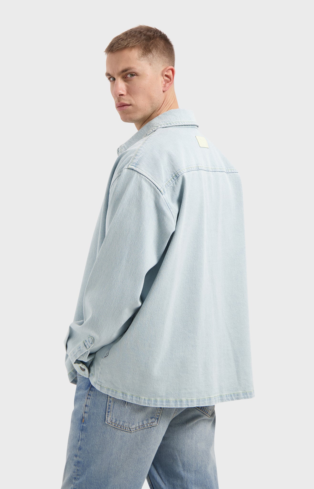 Law Of The Sea Cleveland Denim Shirt - Bleach
