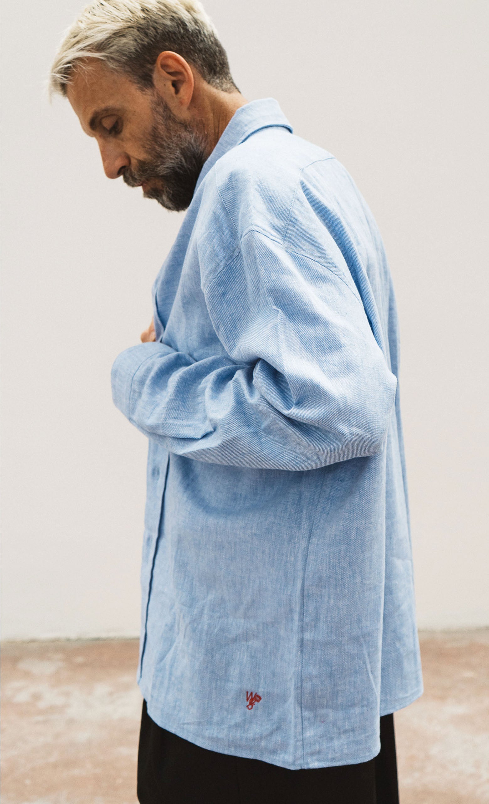 Wooden Carlos Shirt - Blue